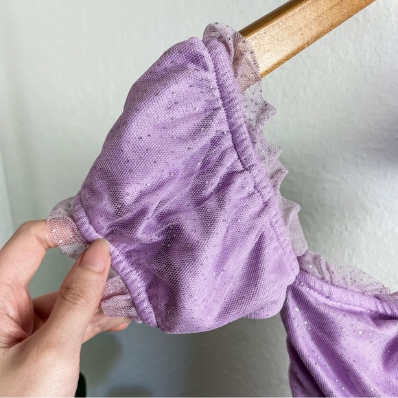 -`♡´- Free! Forever 21 Ruched Glitter Bodycon Sweetheart Strapless Dress Size S - Picture 9 of 12